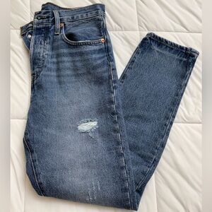 Levi's Women’s 501 S Classic Blue Denim Jeans